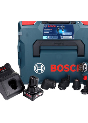 Bosch GSR 12V-35 FC Professional Akku Bohrschrauber 12 V 35 Nm Brushless + 1x Akku 6,0 Ah + Ladegerät + L-Boxx - Toolbrothers