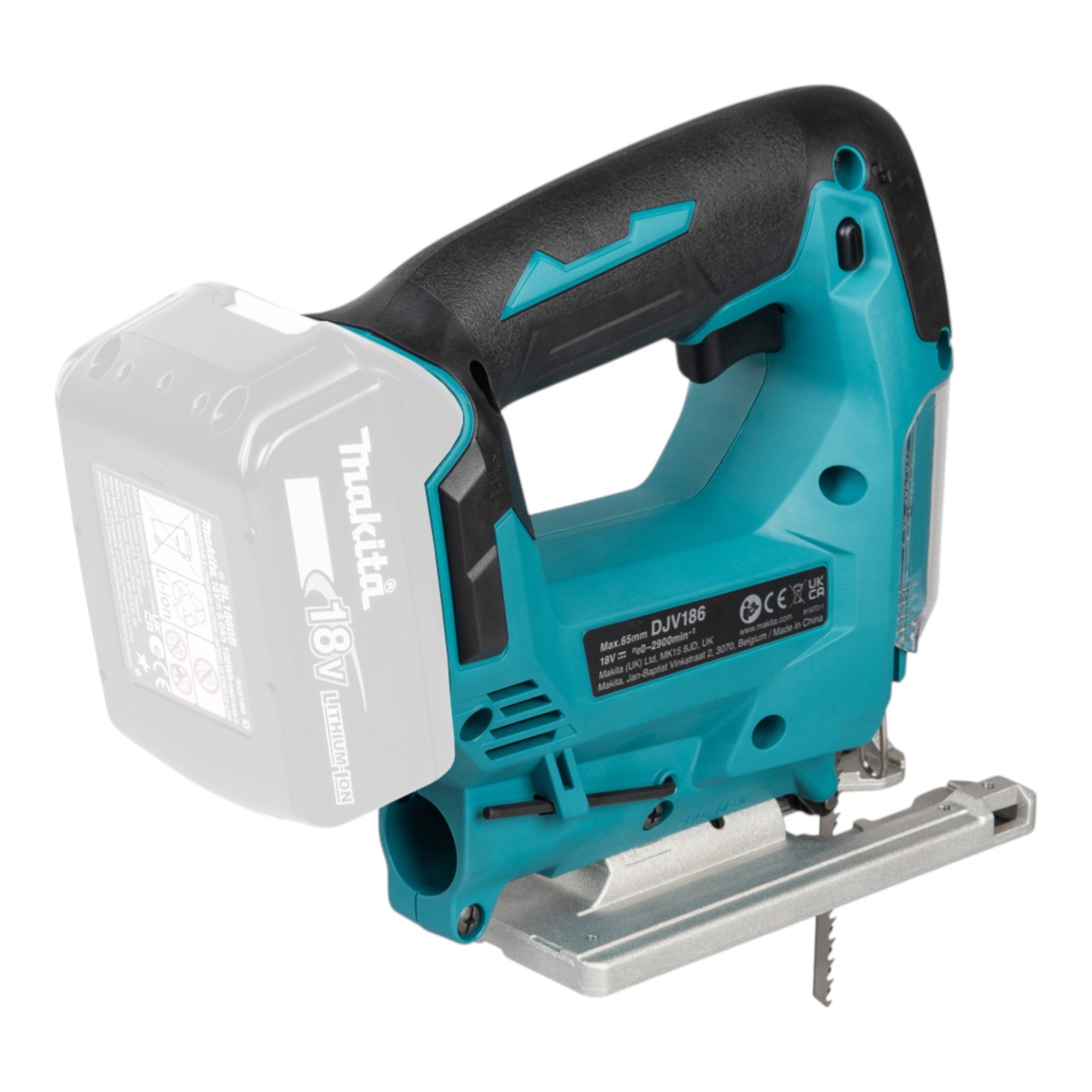 Makita DJV 186 G1J Akku Pendelhubstichsaege 18 V 1x Akku 6 0 Ah Makpac ohne Ladegeraet 4 - toolbrothers