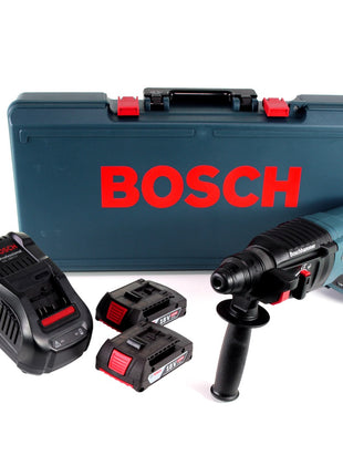 Bosch GBH 18V-26 D Akku Bohrhammer 18V 2,5J SDS-Plus im Handwerkerkoffer + 2x 2,0Ah Akku + Ladegerät - Toolbrothers