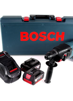 Bosch GBH 18V-26 D Akku Bohrhammer 18V 2,5J SDS-Plus im Handwerkerkoffer + 2x 4,0Ah Akku + Ladegerät - Toolbrothers