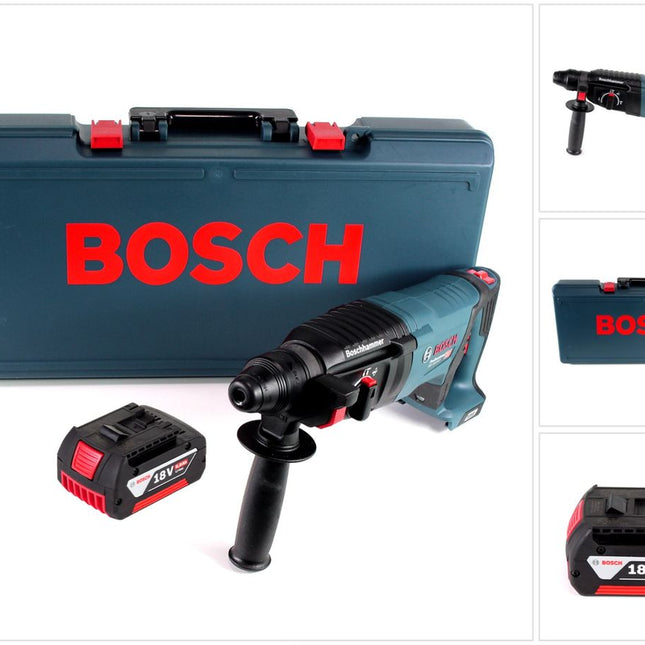 Bosch GBH 18V-26 D Akku Bohrhammer 18V 2,5J SDS-Plus im Handwerkerkoffer + 1x 6,0Ah Akku - ohne Ladegerät - Toolbrothers