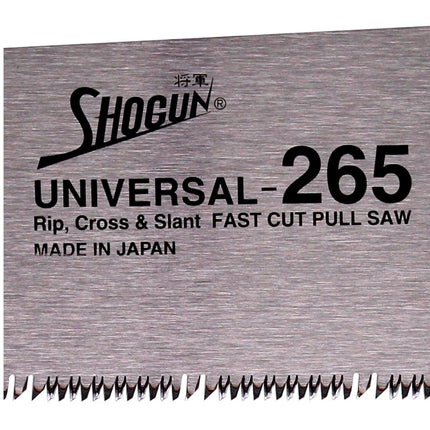 Shogun faltbare Japan Universal Holz Zugsäge mit Knickgelenk austauschbare Klinge 265mm + 2x Shogun Japan Holzsägeblatt Universal Impuls gehärtet - Made in Japan - Toolbrothers