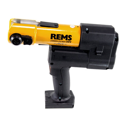 REMS Akku-Press 22V ACC + 1x Akku 2,5Ah + Schnellladegerät + Pressbacken Presszangen Standard Set TH16,20,26 in 2 L-Boxxen - Toolbrothers