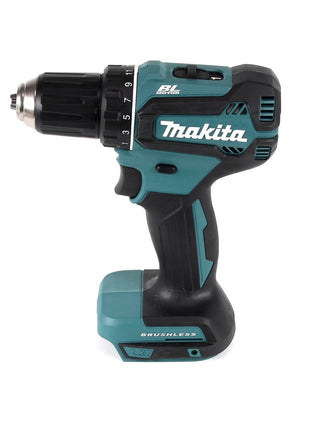 Makita DDF 485 SFTK Akku Bohrschrauber 18 V 50Nm Brushless + 3,0 Ah Akku + Ladegerät + 101 tlg. Werkzeugset im Koffer - Toolbrothers