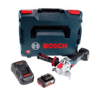 Bosch GWX 18V-10 C Akku Winkelschleifer 18V 125mm brushless X-LOCK + 1x Akku 5,0Ah + Ladegerät + L-BOXX - Toolbrothers