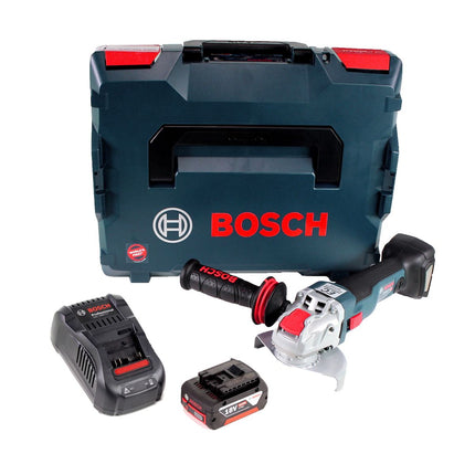 Bosch GWX 18V-10 C Akku Winkelschleifer 18V 125mm brushless X-LOCK + 1x Akku 5,0Ah + Ladegerät + L-BOXX - Toolbrothers