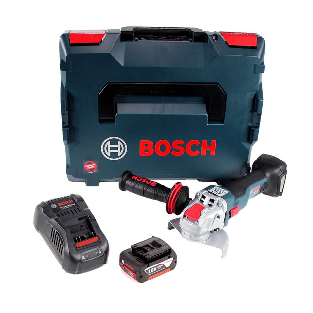 Bosch GWX 18V-10 C Akku Winkelschleifer 18V 125mm brushless X-LOCK + 1x Akku 5,0Ah + Ladegerät + L-BOXX - Toolbrothers