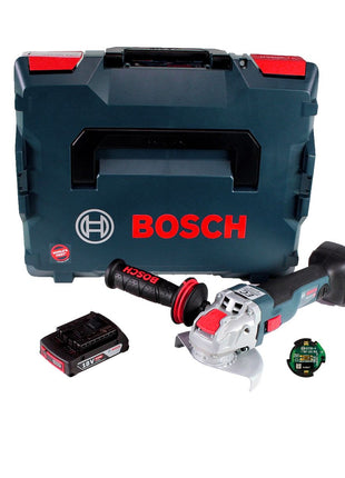 Bosch GWX 18V-10 C Akku Winkelschleifer 18V 125mm brushless X-LOCK + 1x Akku 2,0Ah + Connectivity Modul + L-BOXX - ohne Ladegerät - Toolbrothers