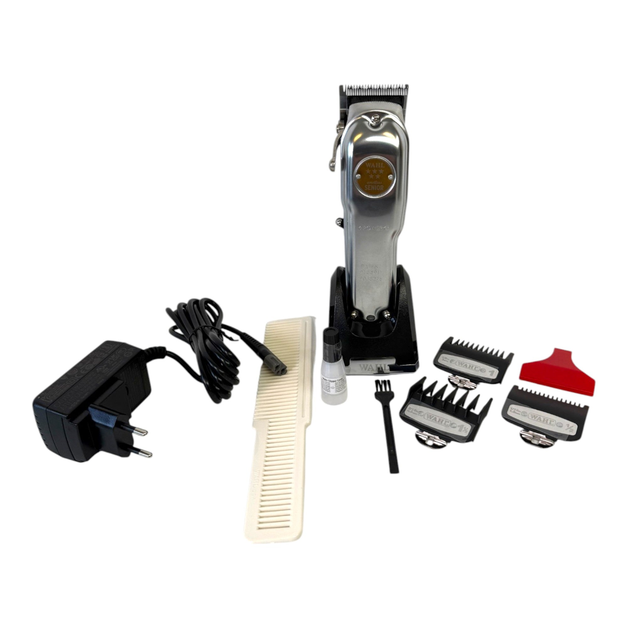Wahl Cordless Senior Metal Edition Akku Haarschneidemaschine 0 5 1 2 mm 3000116 3x Aufsteckkamm 1 - toolbrothers