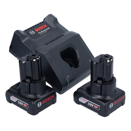 Bosch GSC 12V-13 Professional Akku Blechschere 12 V + 2x Akku 6,0 Ah + Ladegerät + L-Boxx - Toolbrothers