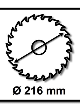 Bosch Kreissägeblatt Standard for Wood 216 x 1,7 x 30 mm 48 Zähne ( 2608837723 ) - Toolbrothers