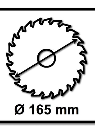 Bosch Kreissägeblatt Expert for Wood 165 x 1,0 x 20 mm 48 Zähne für Holz ( 2608644509 ) - Toolbrothers