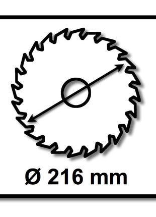 Bosch Kreissägeblatt Expert for Wood 216 x 1,2 x 30 mm 48 Zähne für Holz ( 2608644519 ) - Toolbrothers