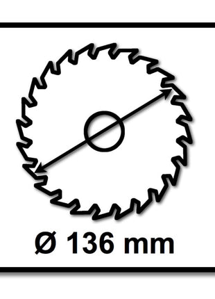 Bosch Kreissägeblatt Expert for Stainless Steel 136 x 1,5 x 20 / 15,875 mm 30 Zähne ( 2608644530 ) - Toolbrothers