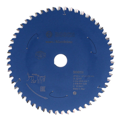 Bosch Kreissägeblatt Expert for Aluminium 165 x 1,3 x 20 mm 54 Zähne ( 2608644539 ) - Toolbrothers