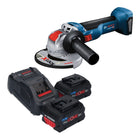 Bosch GWX 18V 10 Akku Winkelschleifer 18 V 125 mm Brushless 2x ProCORE Akku 8 0 Ah Ladegeraet 0 - toolbrothers