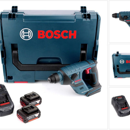 Bosch GBH 18 V-LI Akku Bohrhammer 18 V 1,0 J SDS-Plus + L-Boxx + 2x Akku 3,0Ah + 1x Ladegerät - Toolbrothers