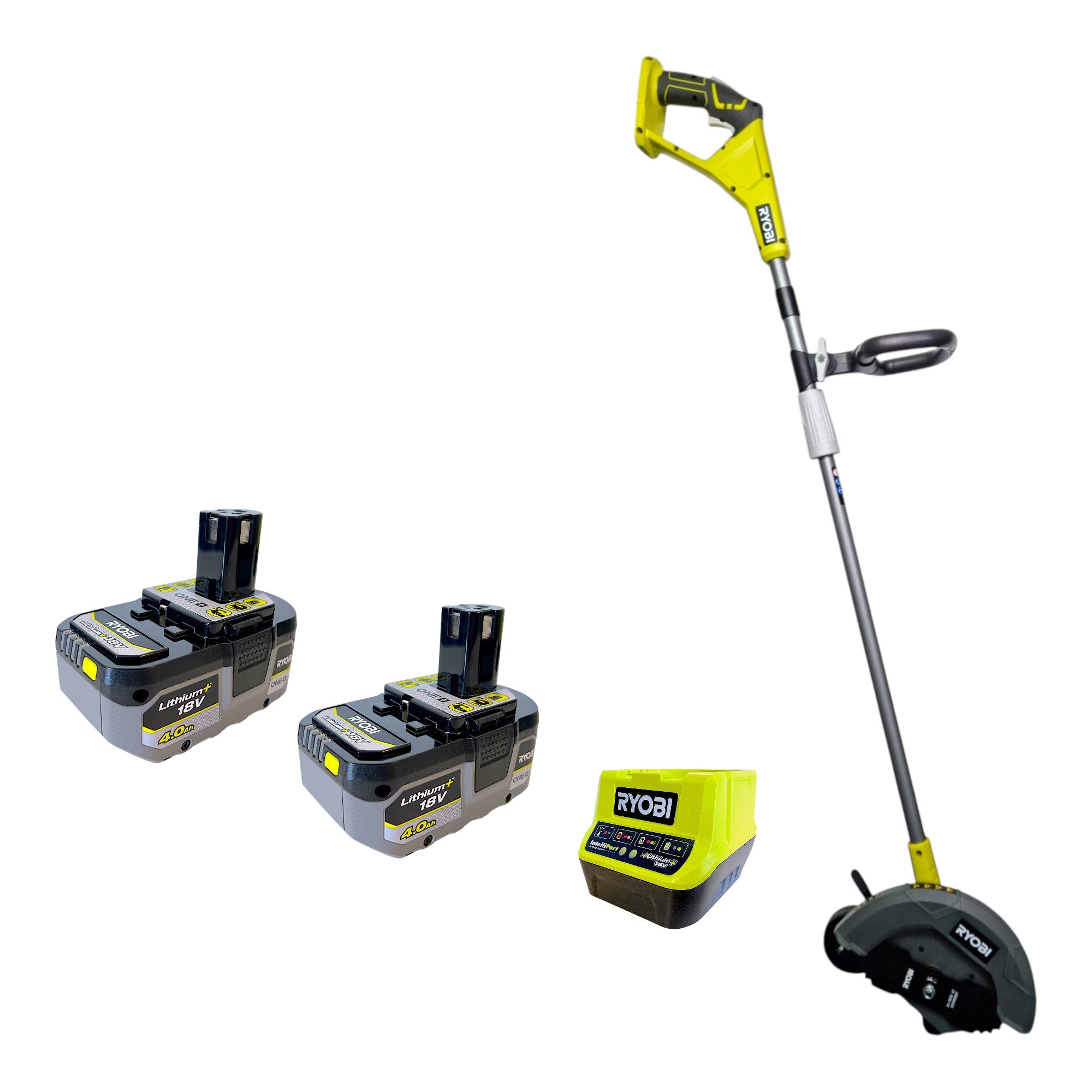 RYOBI RY18EGA 0 Akku Rasenkantenschneider 18 V 38 mm 2x Akku 4 0 Ah Ladegeraet 0 - toolbrothers