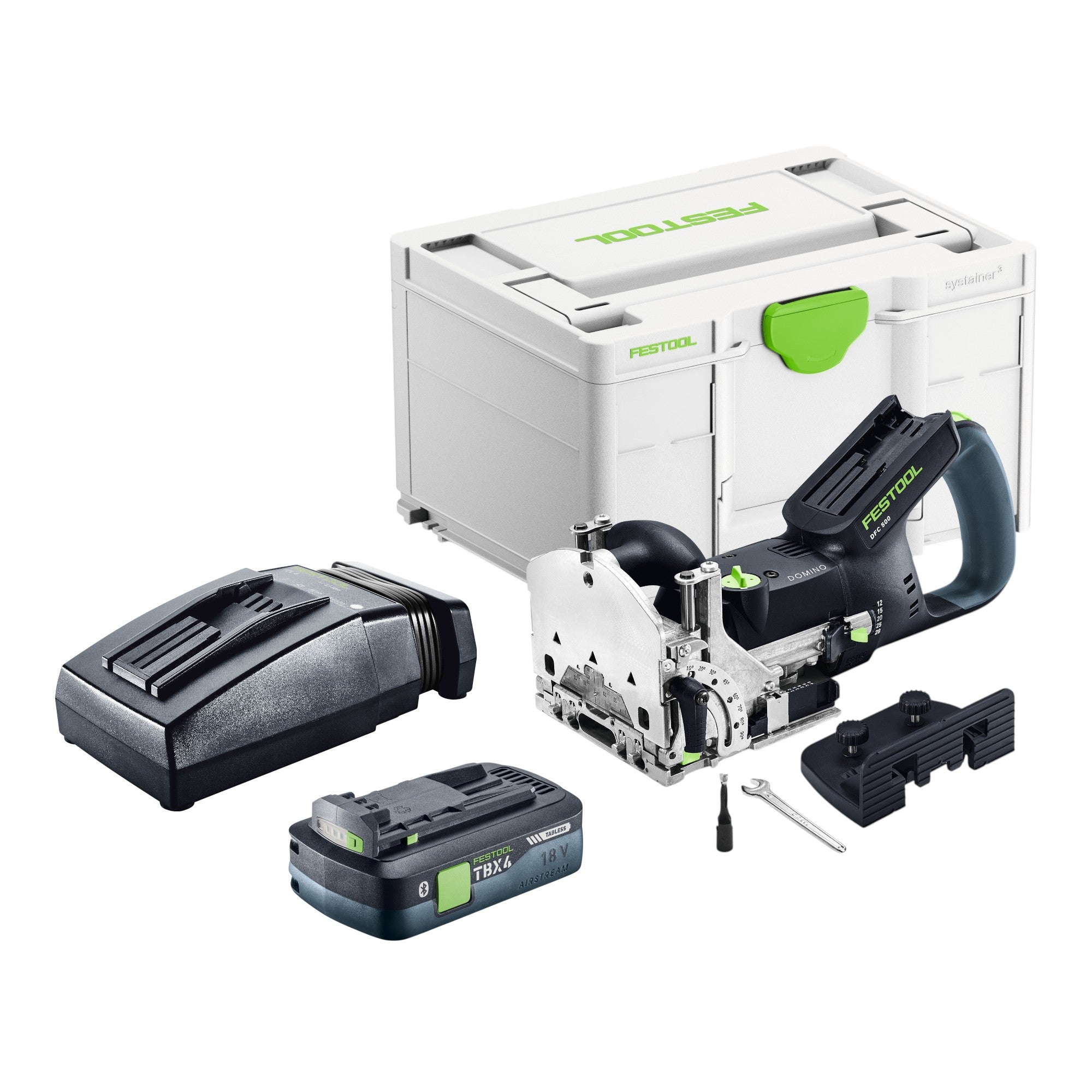 Festool DFC 500 E Basic Akku Duebelfraese 18 V 4 10 mm 1x Akku 4 0 Ah Ladegeraet Systainer 0 - toolbrothers