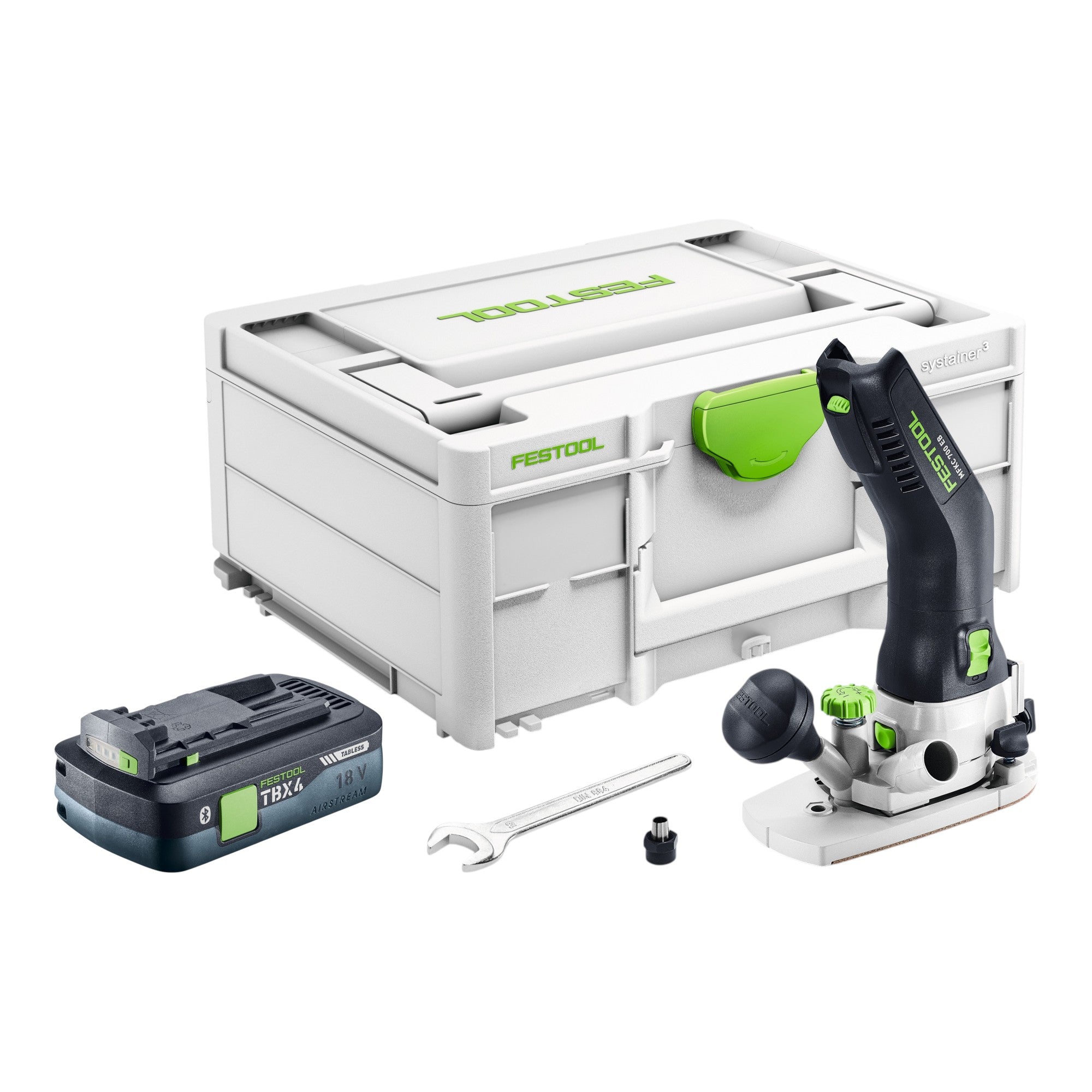 Festool MFKC 700 EB Basic Akku Modul Kantenfraese 18 V 8 mm Brushless 1x Akku 4 0 Ah Systainer ohne Ladegeraet 0 - toolbrothers