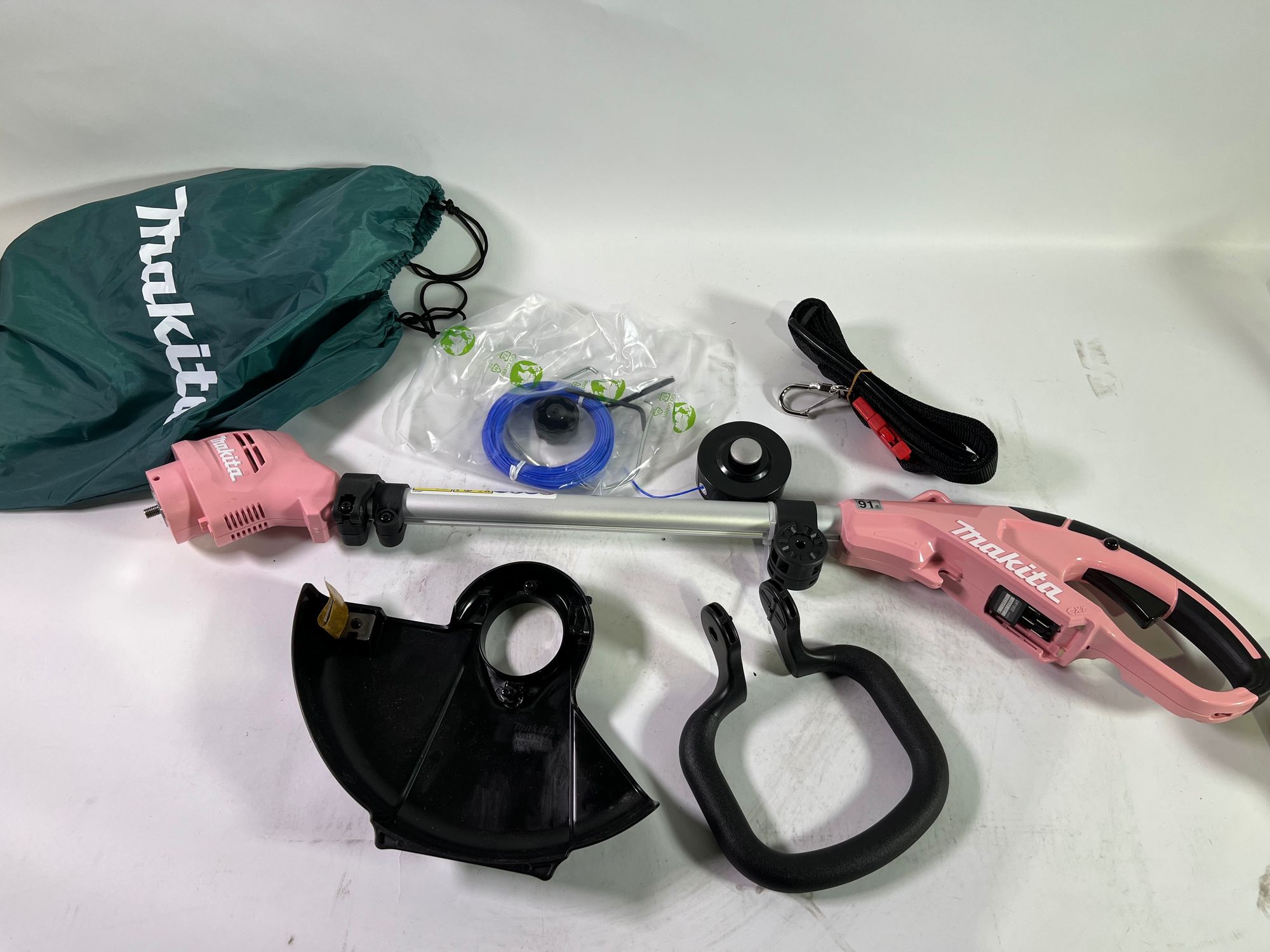 Makita UR 100 DZP Akku Rasentrimmer 12 V max 260 mm pink Solo ohne Akku ohne Ladegeraet OVP Beschaedigt 0 - toolbrothers