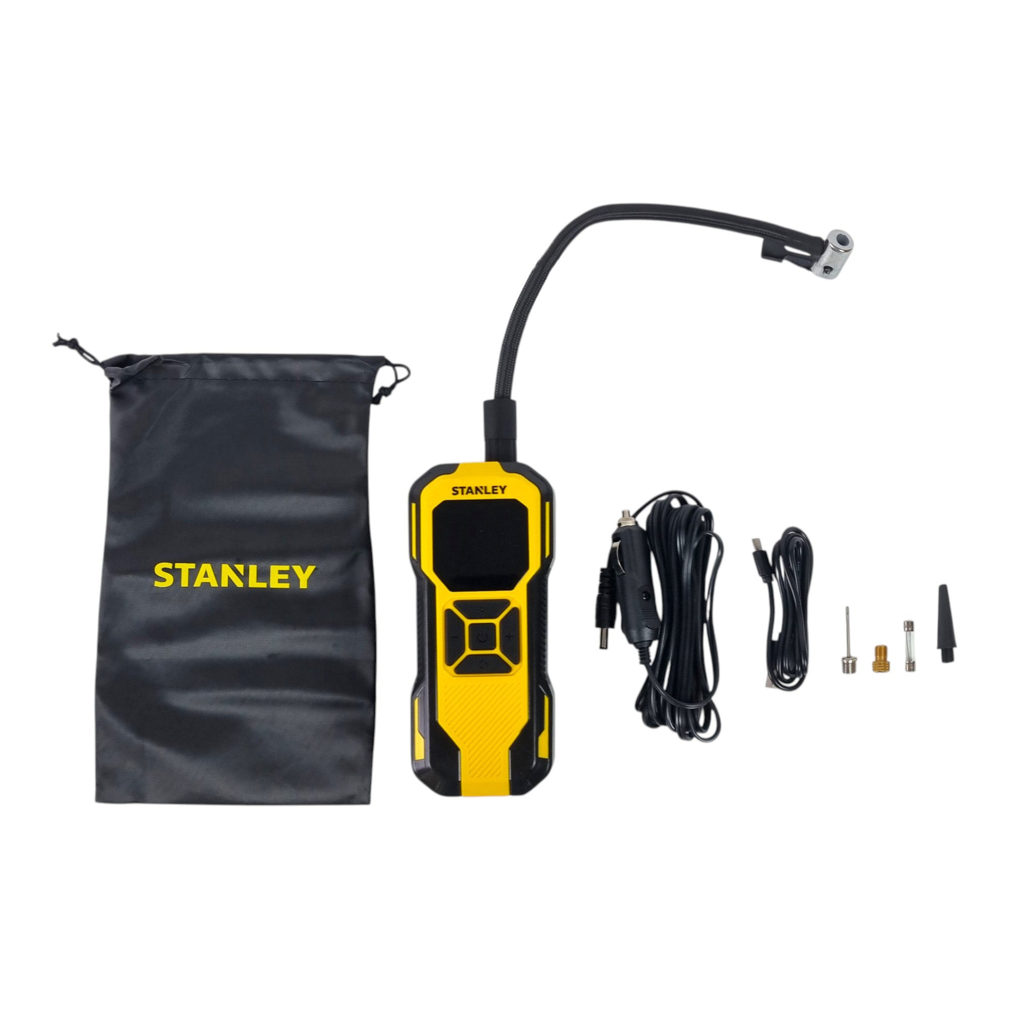 Stanley SXIF0101 Akku Kompressor 10 bar mit Digitaldisplay LED Licht Powerbank Funktion 0 - toolbrothers
