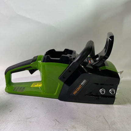 Procraft PKA48Li Akku Kettensaege 40 V 406 mm Brushless 1x Akku 8 0 Ah Ladegeraet Leicht Gebraucht 1 - toolbrothers