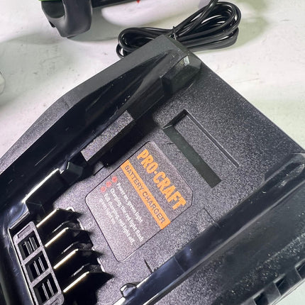 Procraft PKA48Li Akku Kettensaege 40 V 406 mm Brushless 1x Akku 8 0 Ah Ladegeraet Leicht Gebraucht 3 - toolbrothers