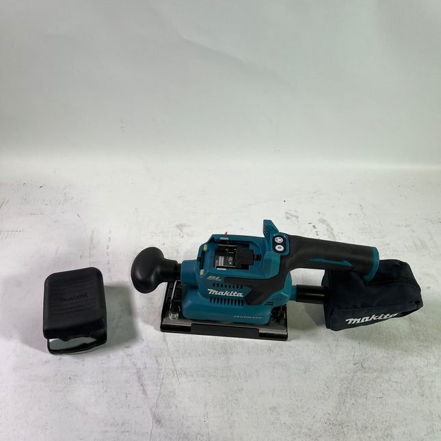 Makita DBO 380 Z Akku Schwingschleifer 18 V 93 x 185 mm Brushless Solo ohne Akku ohne Ladegeraet Reparaturgeraet 0 - toolbrothers
