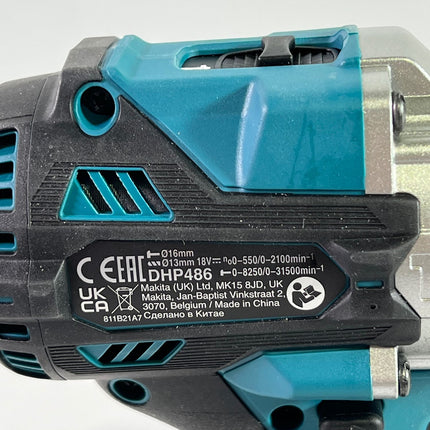Makita DDF 486 Z Akku Bohrschrauber 18 V 130 Nm Brushless Solo ohne Akku ohne Ladegeraet Reparaturgeraet 3 - toolbrothers
