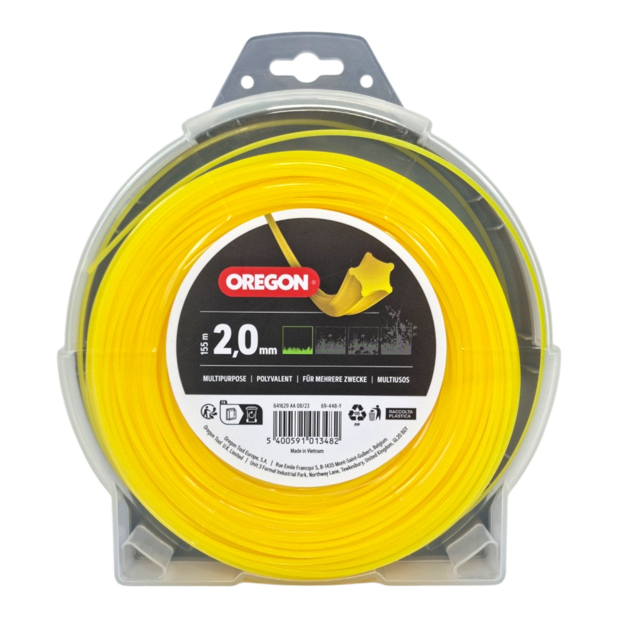 Oregon Freischneiderfaden Gelb Starline 2 0 mm 155 Meter 69 448 Y  1 - toolbrothers