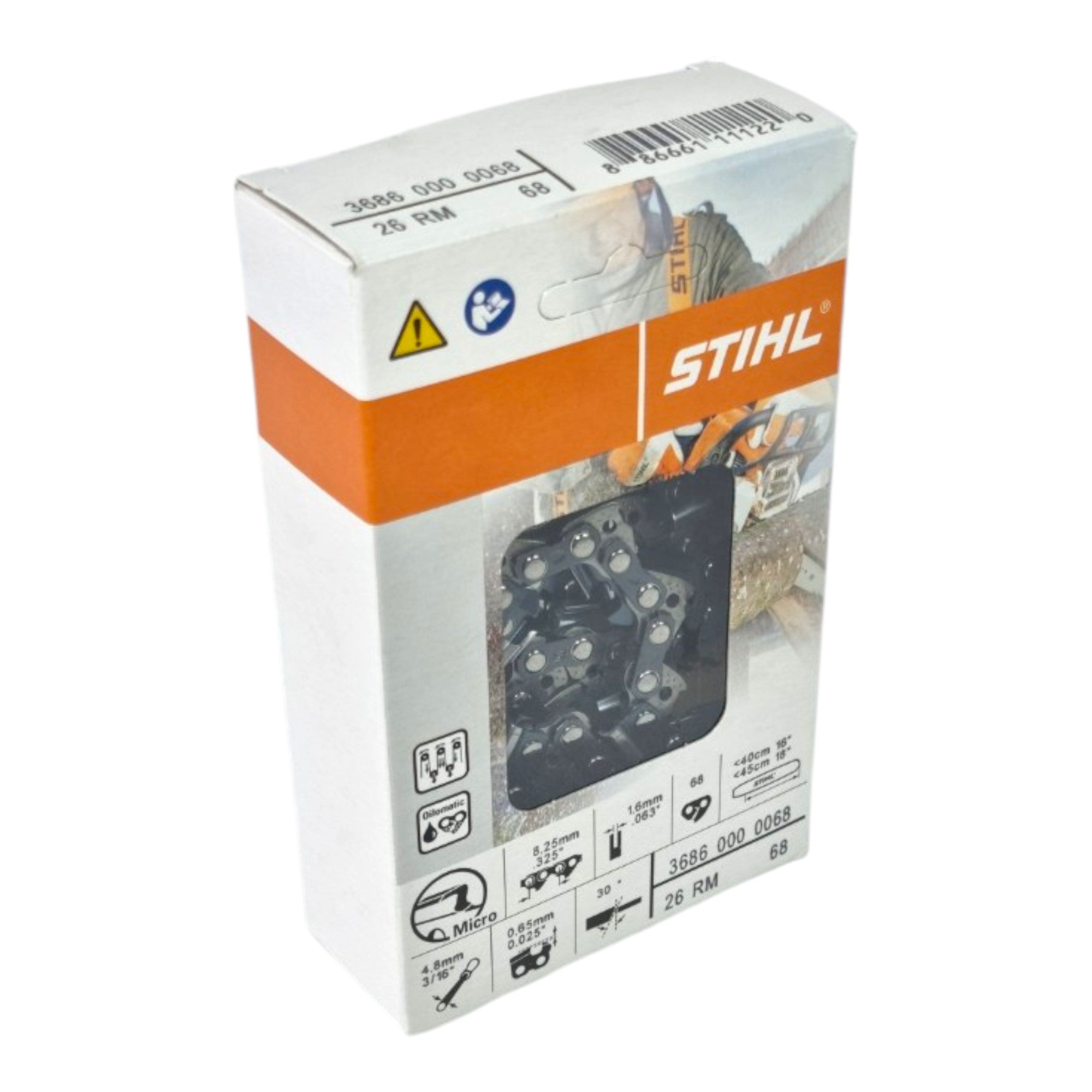 Stihl 325 Rapid Micro RM Saegekette 45 cm 325 1 6 mm 68 TG 36860000068  0 - toolbrothers