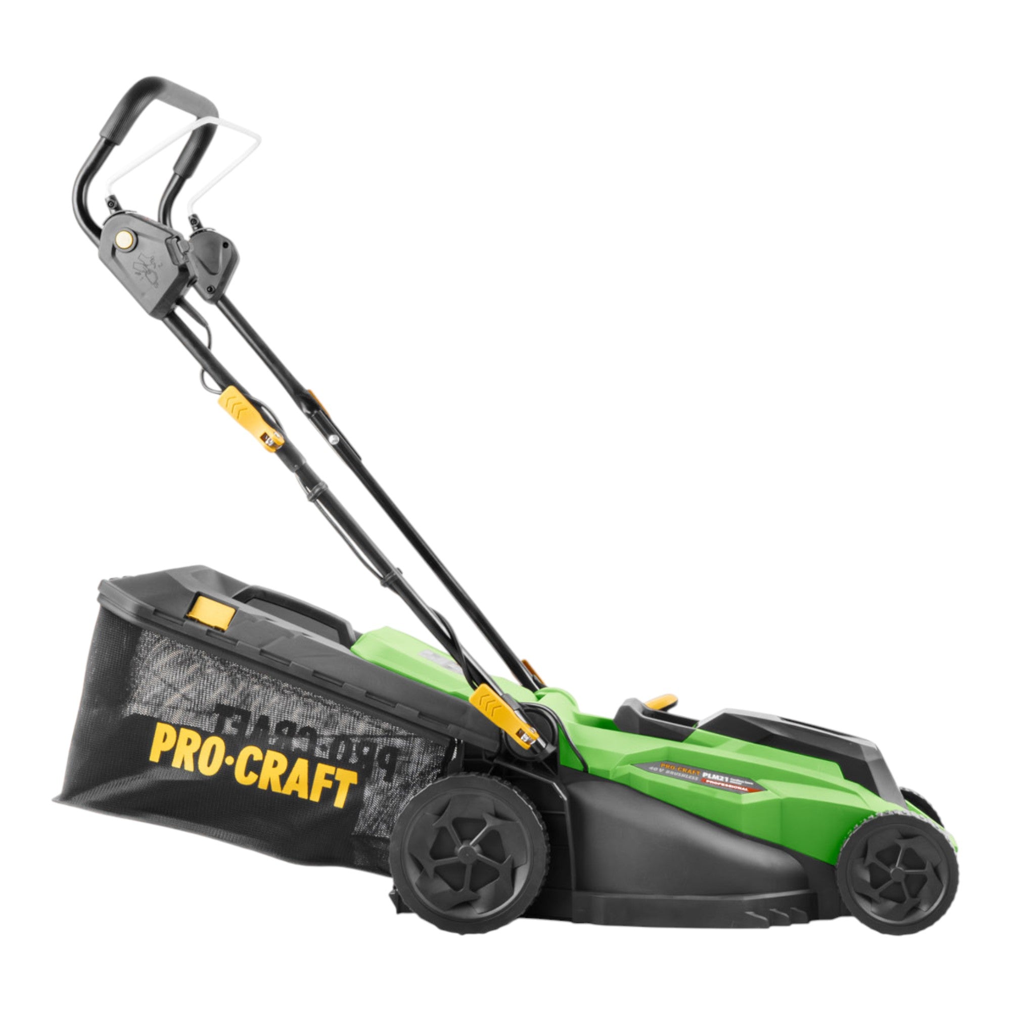Procraft PLM21bb Akku Rasenmaeher 40 V 2x 20 V 380 mm Brushless 4x Akku 8 0 Ah Ladegeraet 4 - toolbrothers