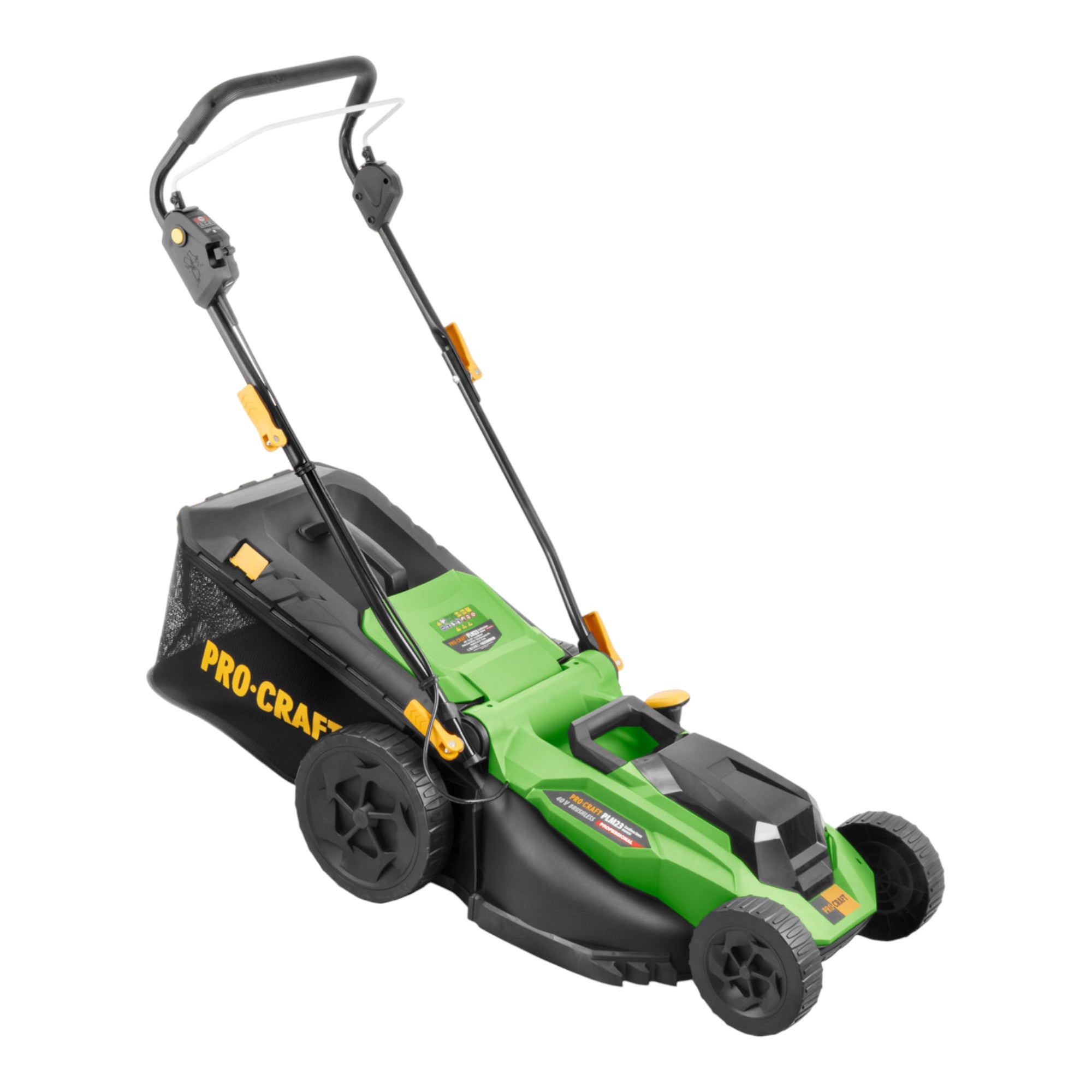 Procraft PLM23bb Akku Rasenmaeher 40 V 2x 20 V 430 mm Brushless 2x Akku 4 0 Ah ohne Ladegeraet 3 - toolbrothers