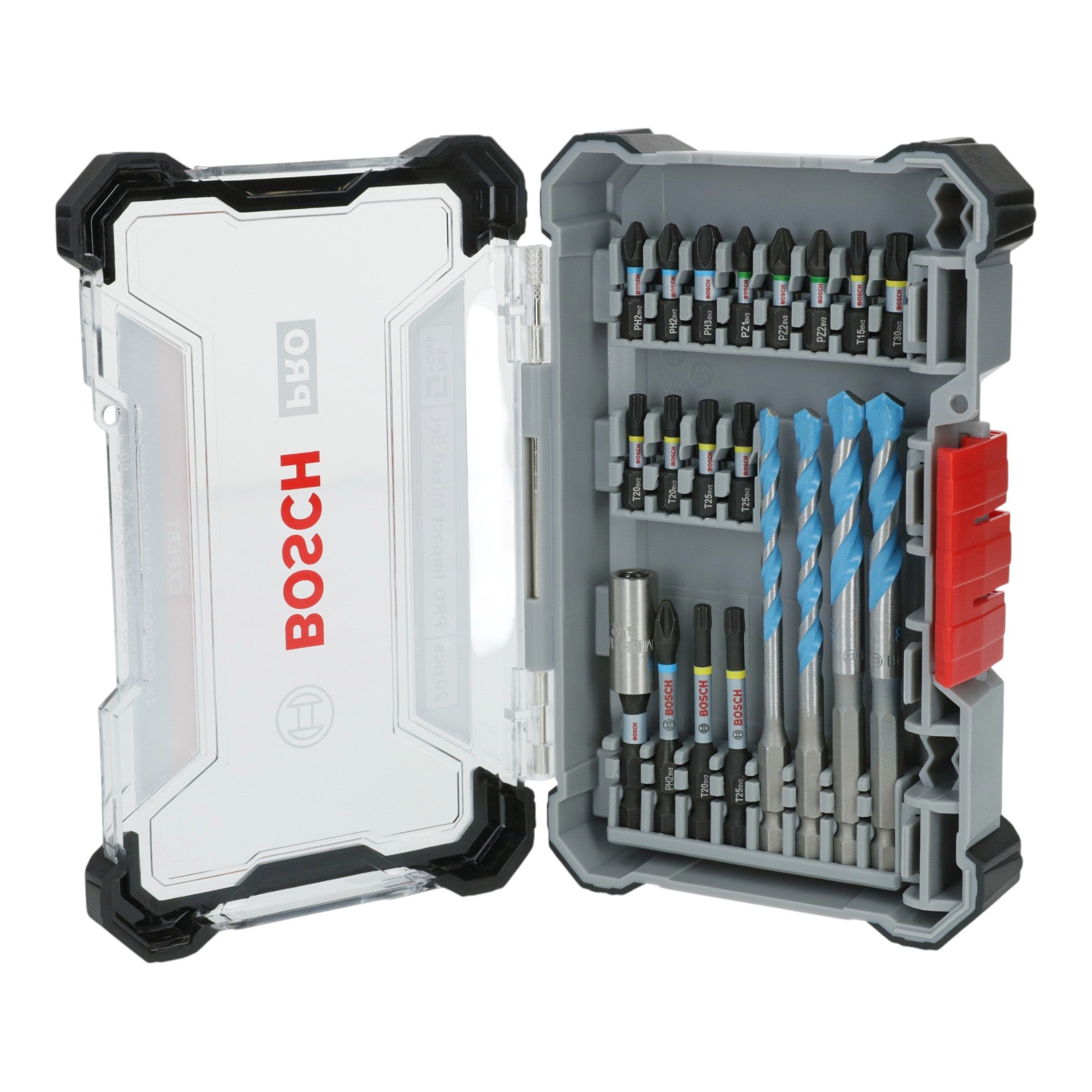 Bosch PRO Impact Mixed Bit und Bohrer Set 20 tlg 2608521U83 PH PZ TX 5 6 8 mm 0 - toolbrothers