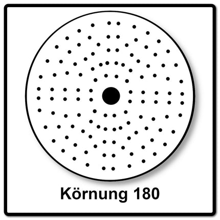 Mirka IRIDIUM Schleifscheiben Grip 150mm K180, 100Stk. ( 246CH09918 ) - Toolbrothers