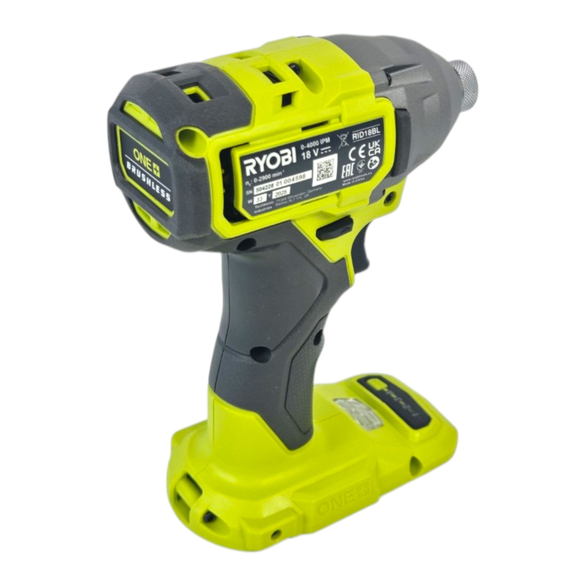 RYOBI RID18BL 0 Akku Schlagschrauber 18 V 300 Nm 1 4 Brushless 1x Akku 4 0 Ah ohne Ladegeraet 3 - toolbrothers