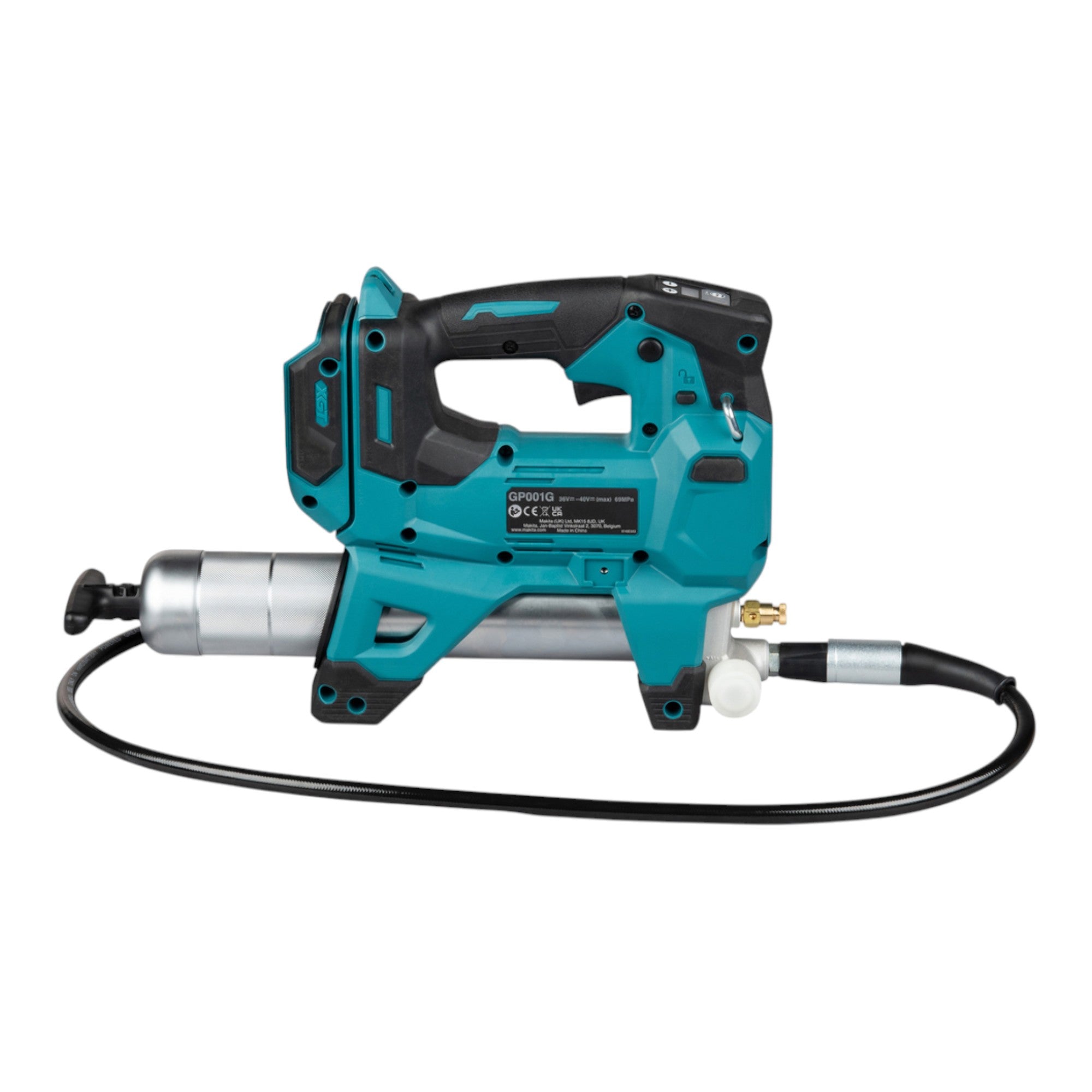 Makita GP 001 GT201 Akku Fettpresse 40 V max 690 bar Brushless 2x Akku 5 0 Ah Ladegeraet 4 - toolbrothers