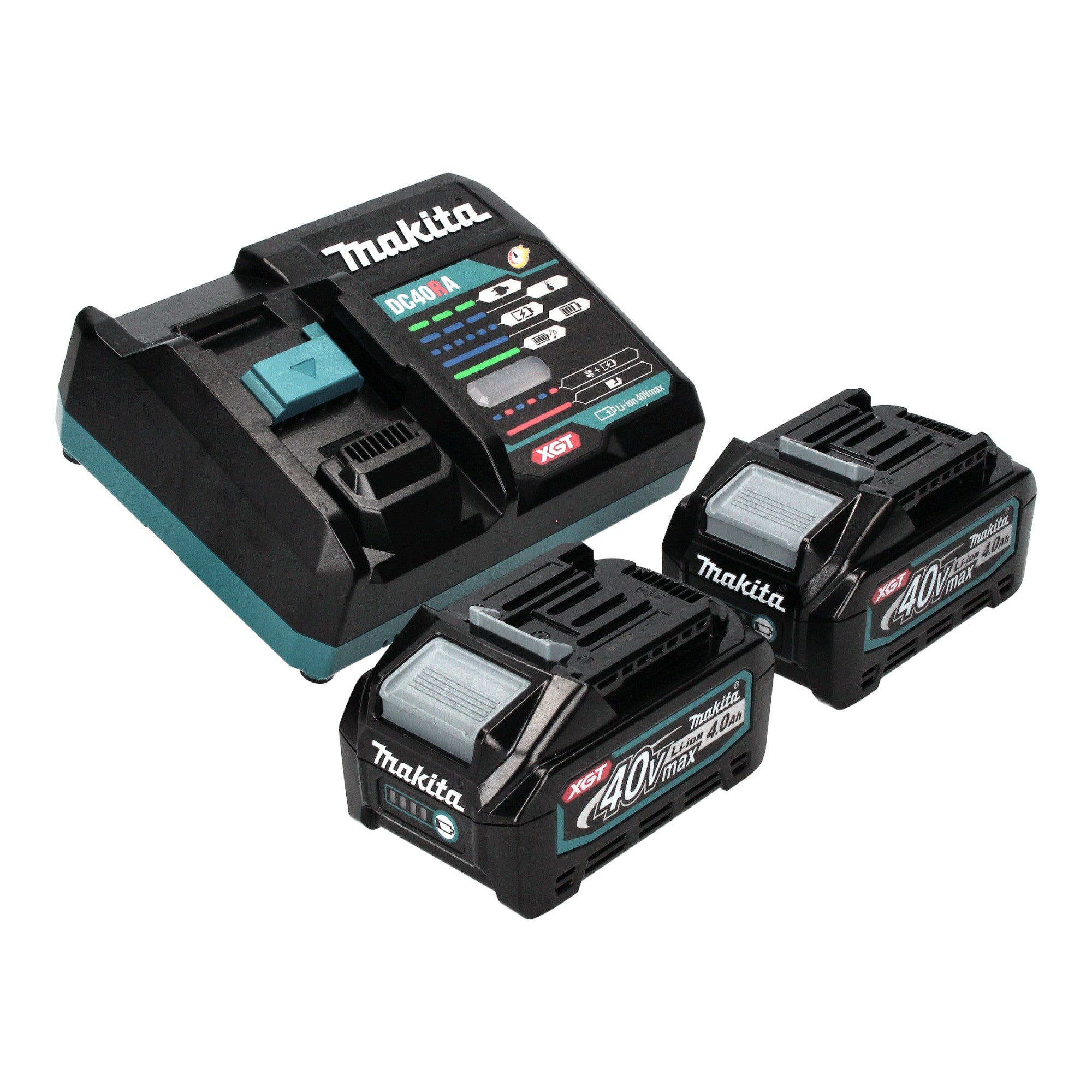 Makita HR 011 GM201 Akku Kombihammer 40 V max 3 3 J SDS plus Brushless 2x Akku 4 0 Ah Ladegeraet Makpac  3 - toolbrothers