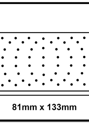 Mirka IRIDIUM Schleifstreifen Grip 81x133mm K60, 50 Stk. ( 246B105060 ) - Toolbrothers