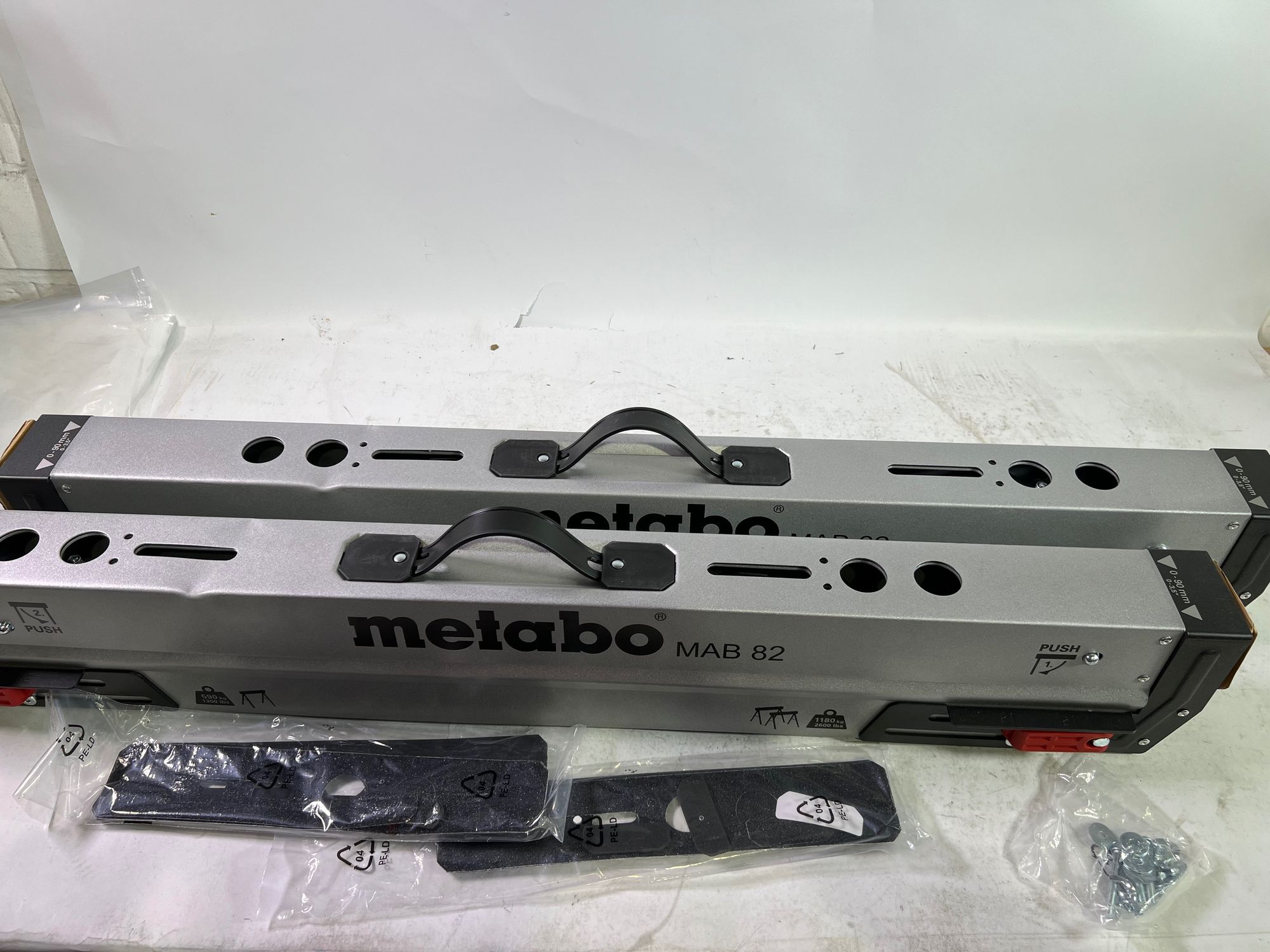 Metabo MAB 82 Arbeitsbock Set 520 kg 820 mm 2 Stk 626990000 Beschaedigt 0 - toolbrothers