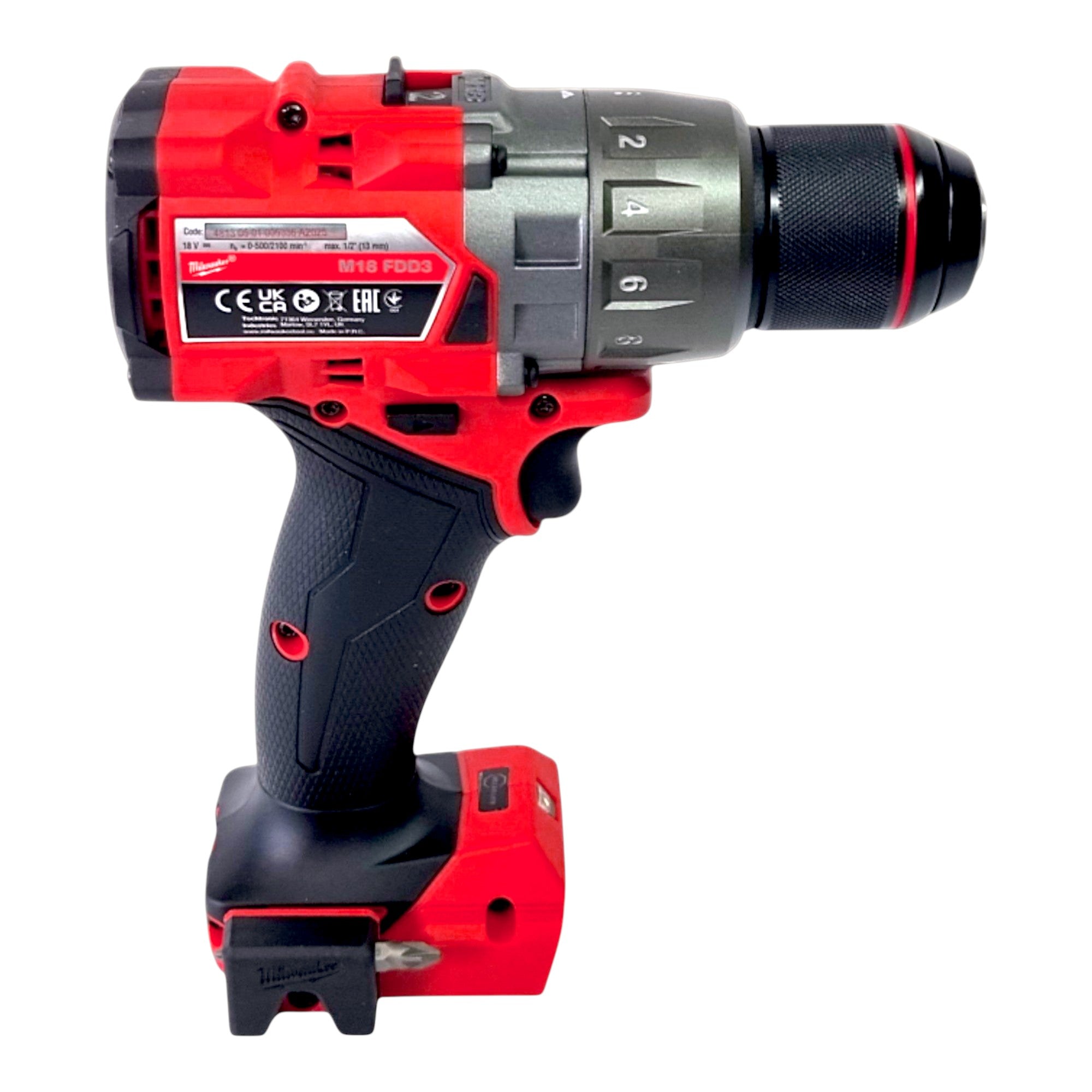 Milwaukee M18 FDD3 501 Akku Bohrschrauber 18 V 158 Nm Brushless 1x Akku 5 0 Ah ohne Ladegeraet 4 - toolbrothers