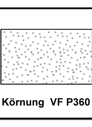 Mirka Mirlon Total Vlies Schleifstreifen 115x230mm VF P360 25 Stk. ( 8111202537 ) - Toolbrothers