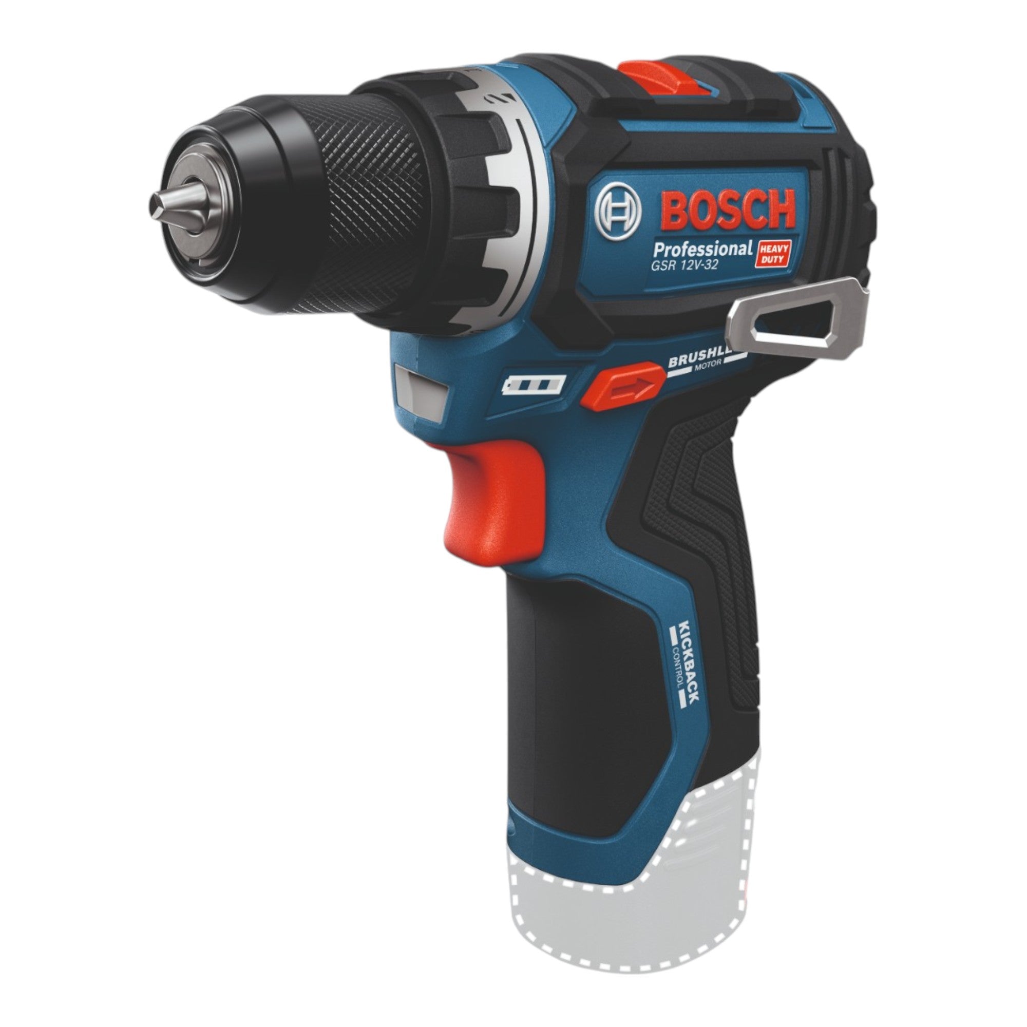 Bosch GSR 12V 32 Professional Akku Bohrschrauber 12 V 32 Nm Brushless 06019N7004 2x Akku 2 0 Ah Ladegeraet 36 tlg Zubehoer Tasche 1 - toolbrothers