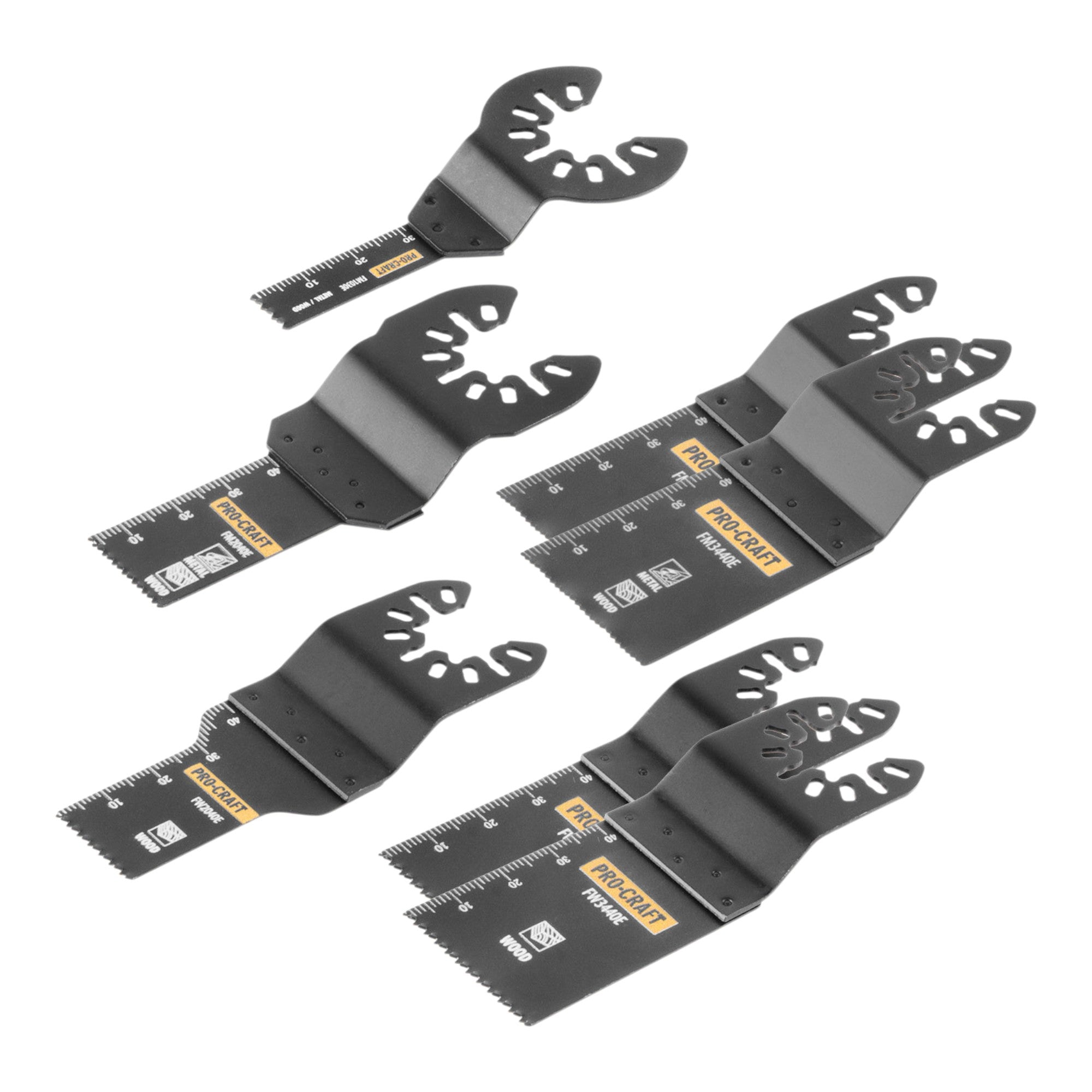 Procraft MB9 Universal Zubehoer Set 9 tlg fuer oszillierende Multifunktionswerkzeuge 3 - toolbrothers