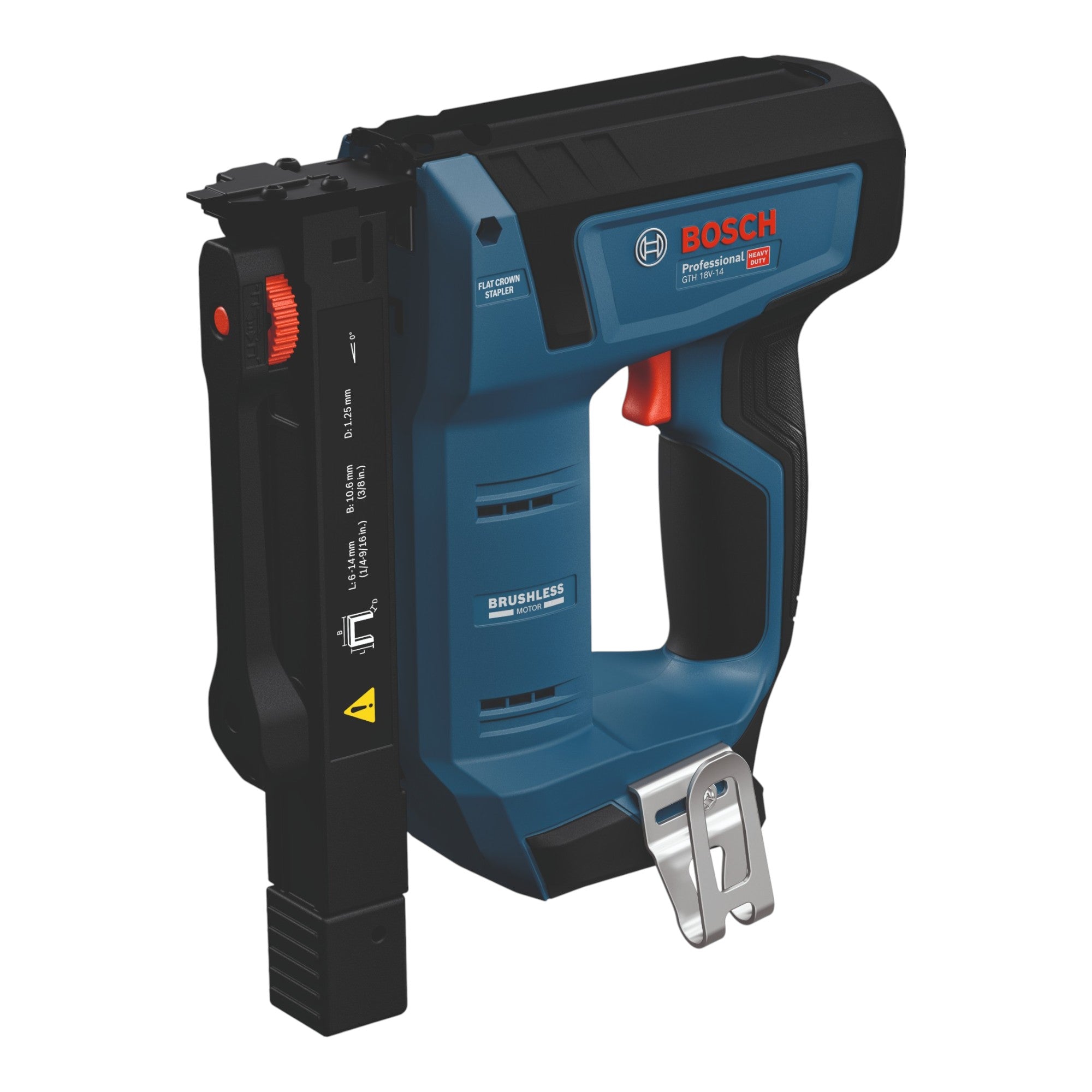 Bosch GTH 18V 14 Akku Holzklammerer 18 V 10 6 x 6 14 mm Brushless 1x Akku 5 0 Ah ohne Ladegeraet 1 - toolbrothers