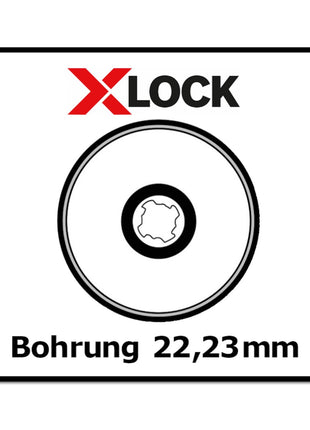 Bosch GWX 18V-10 C Akku Winkelschleifer 18V 125mm brushless X-LOCK + 2x Diamant Trennscheibe X-LOCK 125x22,23mm Best for Universal + L-BOXX - Toolbrothers