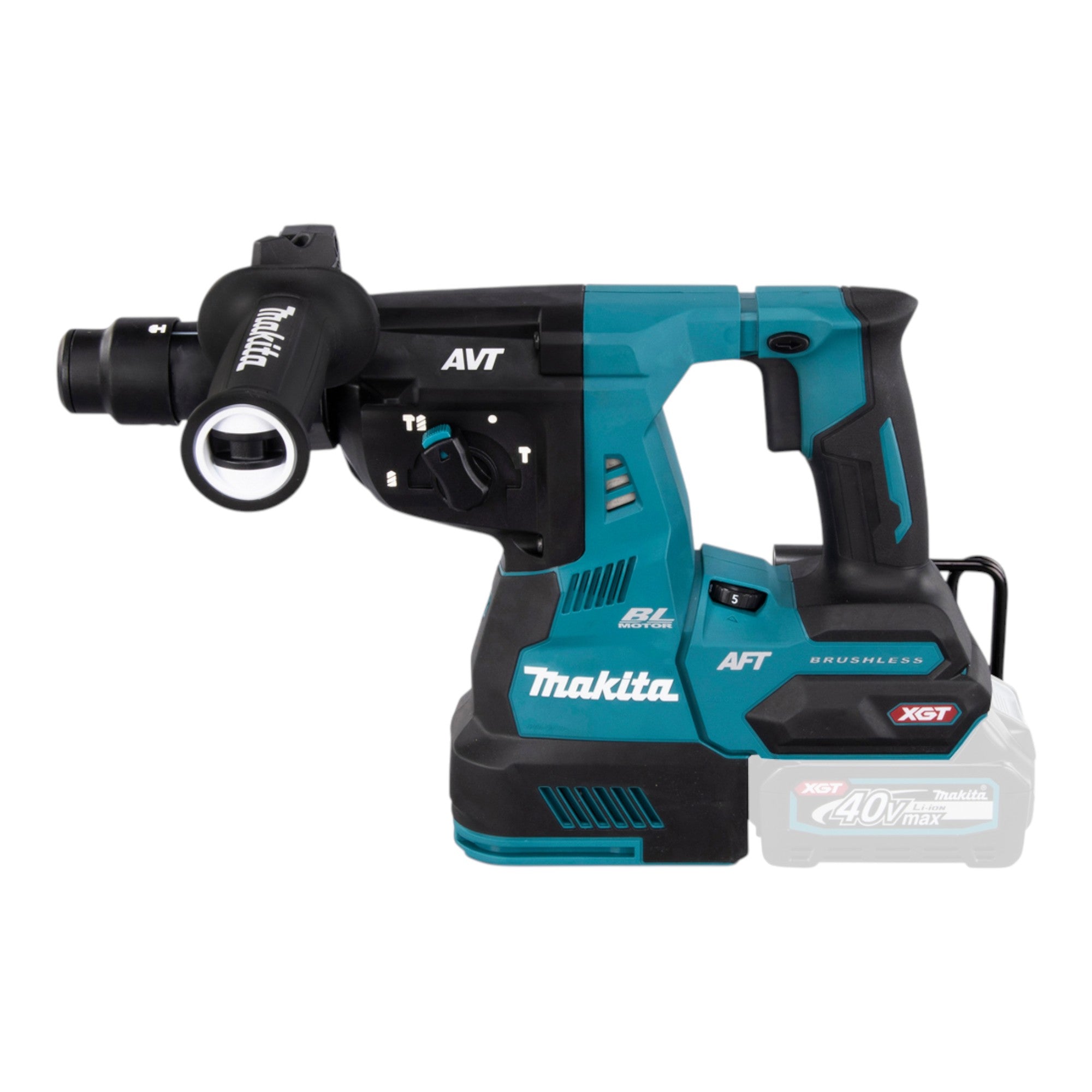 Makita HR 002 GM101 Akku Bohrhammer 40 V max 2 9 J SDS plus Brushless 1x Akku 4 0 Ah Ladegeraet Makpac 1 - toolbrothers