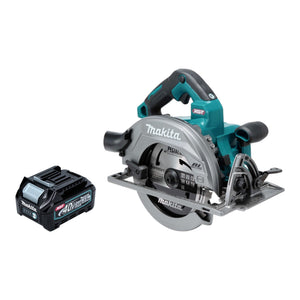 Sierra circular a batería Makita HS 003 GD1 de 40 V máx., 190 mm, sin escobillas + 1 batería de 2,5 Ah - sin cargador