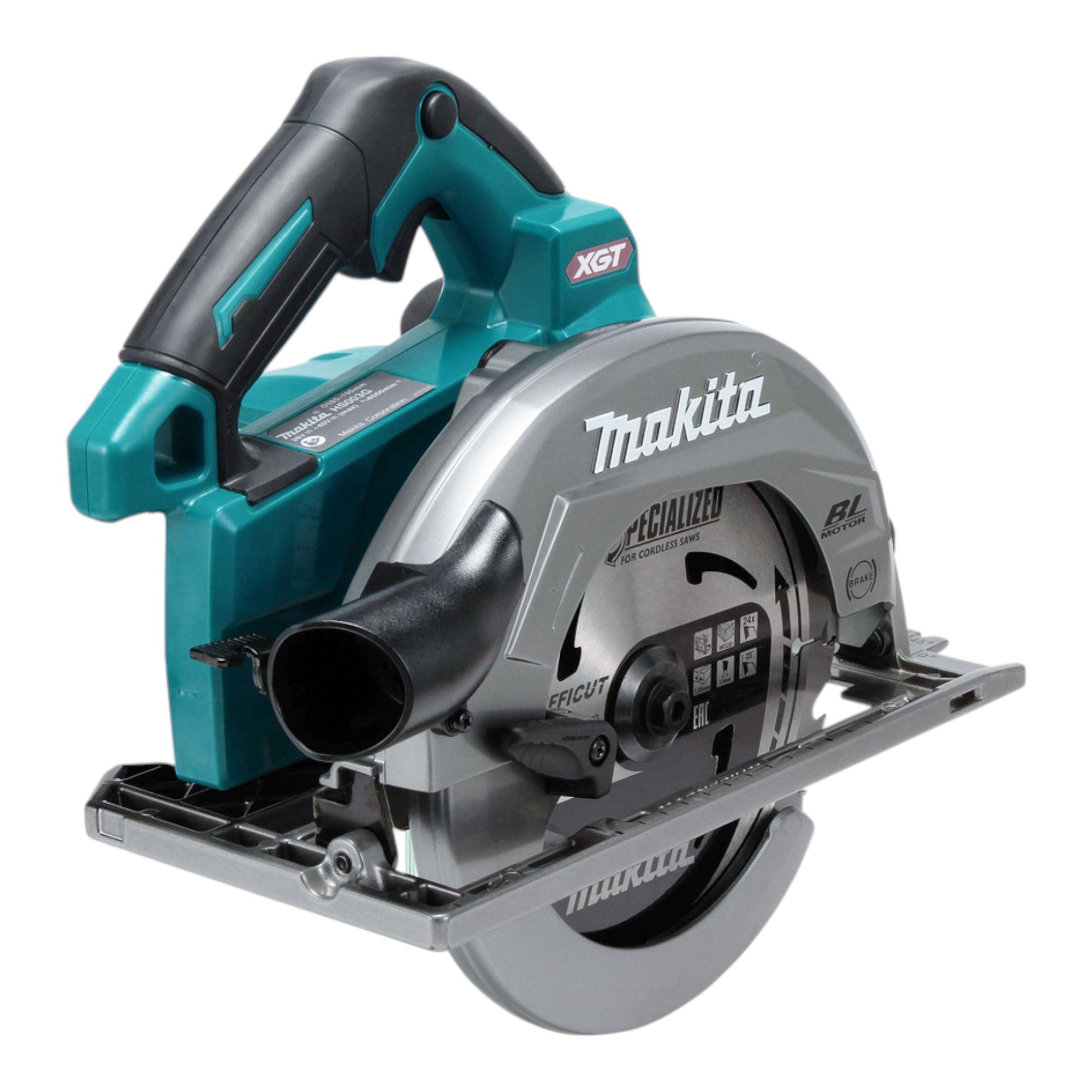 Makita HS 003 GD201 Akku Handkreissaege 40 V max 190 mm Brushless 2x Akku 2 5 Ah Ladegeraet 3 - toolbrothers